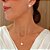 Conjunto Colar e Brinco Mini Coração Banhado a Ouro 18k - Imagem 2