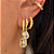 Brinco Trio Mix Flair Banhado a Ouro 18k - Imagem 3