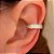Piercing Slim Cristal Banhado a Ouro 18k - Imagem 1