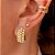 Brinco de Argola Mini Esfera Banhado a Ouro 18k - Imagem 2
