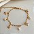 Pulseira Pérolas e Estrelas Banhada a Ouro 18k - Imagem 2