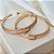 Bracelete Regulável Luxo Cristais Splendour Banhado a Ouro 18k - Imagem 4