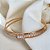 Bracelete Regulável Luxo Cristais Splendour Banhado a Ouro 18k - Imagem 3