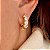 Brinco de Argola Romana Classic Banhado a Ouro 18k - Imagem 2