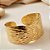 Bracelete Martelé Banhado a Ouro 18k - Imagem 2