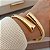 Bracelete 2 Fios Finesse Banhado a Ouro 18k - Imagem 3