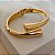 Bracelete 2 Fios Finesse Banhado a Ouro 18k - Imagem 2