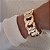 Bracelete Elos de Ouro Banhado a Ouro 18k - Imagem 5