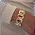 Bracelete Elos de Ouro Banhado a Ouro 18k - Imagem 1