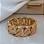 Bracelete Elos de Ouro Banhado a Ouro 18k - Imagem 4
