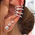 Piercing Fios Cravejados Silliê Ródio Branco - Imagem 2