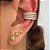 Piercing 4 Fios Ever Glow Banhado a Ouro 18k - Imagem 1