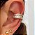 Piercing Luxo e Cristais Dream Banhado a Ouro 18k - Imagem 1