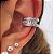 Piercing Luxo e Cristais Dream Ródio Branco - Imagem 2