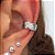 Piercing com Detalhes Lily Ródio Branco - Imagem 2