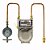 KIT MEDIDOR DE GÁS G-0.6 COM REGULADOR 5KG/H - Imagem 1