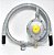 KIT MANGUEIRA FLEXÍVEL MALHA DE AÇO + REGULADOR 2KG 506/01 - Imagem 1