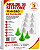 MOLDE DE SILICONE 8 CAVIDADES MINI ÁRVORE DE NATAL - Imagem 1