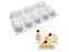 MOLDE DE SILICONE OBLONGO PARA SOBREMESAS - Imagem 5