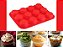FORMA DE SILICONE  ANTIADERENTE PARA CUPCAKE 12 CAVIDADES - Imagem 2