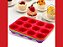 FORMA DE SILICONE  ANTIADERENTE PARA CUPCAKE 12 CAVIDADES - Imagem 6