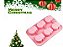 MOLDE DE SILICONE BONECO DE NEVE 06 CAVIDADES - Imagem 4