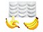 MOLDE DE SILICONE BANANA COM 12 CAVIDADES - Imagem 1