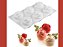 MOLDE DE SILICONE ROSAS 6 CAVIDADES PARA DOCES - Imagem 3