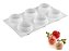 MOLDE DE SILICONE ROSAS 6 CAVIDADES PARA DOCES - Imagem 6