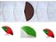 MOLDE DE SILICONE 5 CAVIDADES LEQUES - Imagem 3