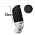 TOQUE BLANCHE TNT COM REGULAGEM COR PRETO - Imagem 2