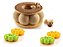 MOLDE DE SILICONE FLOR PARA DOCES E SOBREMESAS - Imagem 3