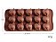 MOLDE DE SILICONE PORQUINHO PARA BOMBONS CHOCOLATE - Imagem 1