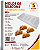MOLDE DE SILICONE ARABESCO PARA CHOCOLATE OU TUILE - Imagem 1
