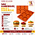 MOLDE DE SILICONE CILINDRICO PARA HAMBURGUER E DOCES - Imagem 4