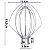 BATEDOR GLOBO INOX BATEDEIRA KITCHENAID KED33a3 - 326012159 - Imagem 2