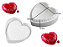 FORMA DE SILICONE CORAÇÃO LISTADO PARA DOCES - Imagem 4