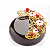 MOLDE DE SILICONE COROA PARA ARABESCO CHOCOLATE E TUILE - Imagem 2