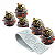MOLDE DE SILICONE ARABESCO BOLINHA PARA TUILE E CHOCOLATE - Imagem 2