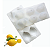 FORMA DE SILICONE 3D LIMÃO SICILIANO CONJUNTO  2 PEÇAS - Imagem 6