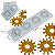 MOLDE DE SILICONE ARABESCO SOL - Imagem 3