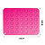 TAPETE DE SILICONE CORAÇÃO  PARA MACARON 40x30cm - Imagem 1