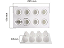 MOLDE DE SILICONE  MORANGOS G 08 CAVIDADES - Imagem 5