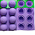 MOLDE DE SILICONE SEMI ESFERA 08 CAVIDADES 65MM - Imagem 3