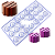 MOLDE DE POLICARBONATO PARA CHOCOLATE 21 CAVIDADES - Imagem 4