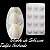 MOLDE DE SILICONE TULIPA FECHADA 12 CAVIDADES - Imagem 3