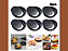 FORMA PARA TARTELETE DE AÇO CARBONO FUNDO FALSO KIT COM 6 - Imagem 9