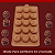 FORMA DE SILICONE PARA BOMBONS DE CHOCOLATE - Imagem 2
