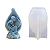 MOLDE DE SILICONE VIRGEM MARIA E JESUS SACRA - Imagem 1