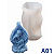 MOLDE DE SILICONE VIRGEM MARIA E JESUS SACRA - Imagem 3